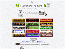 Tablet Screenshot of flealess.org